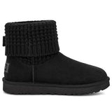 Women's UGG Classic Solene Mini Snow Boots Black