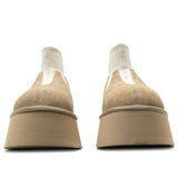 Women's UGG Classic Mini Dipper Sunwave Boot 'Mustard Seed'