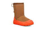 Men's UGG Classic Short Weather Hybrid Boot 'Chestnut Orange'