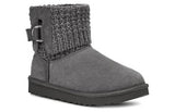 Women's UGG Classic Solene Mini Cozy Stay Warm Outdoor Casual Gray