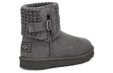 Women's UGG Classic Solene Mini Cozy Stay Warm Outdoor Casual Gray