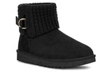 Women's UGG Classic Solene Mini Snow Boots Black