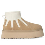 Women's UGG Classic Mini Dipper Sunwave Boot 'Mustard Seed'