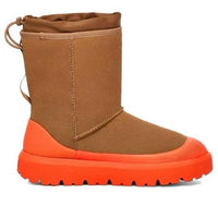 Men's UGG Classic Short Weather Hybrid Boot 'Chestnut Orange'